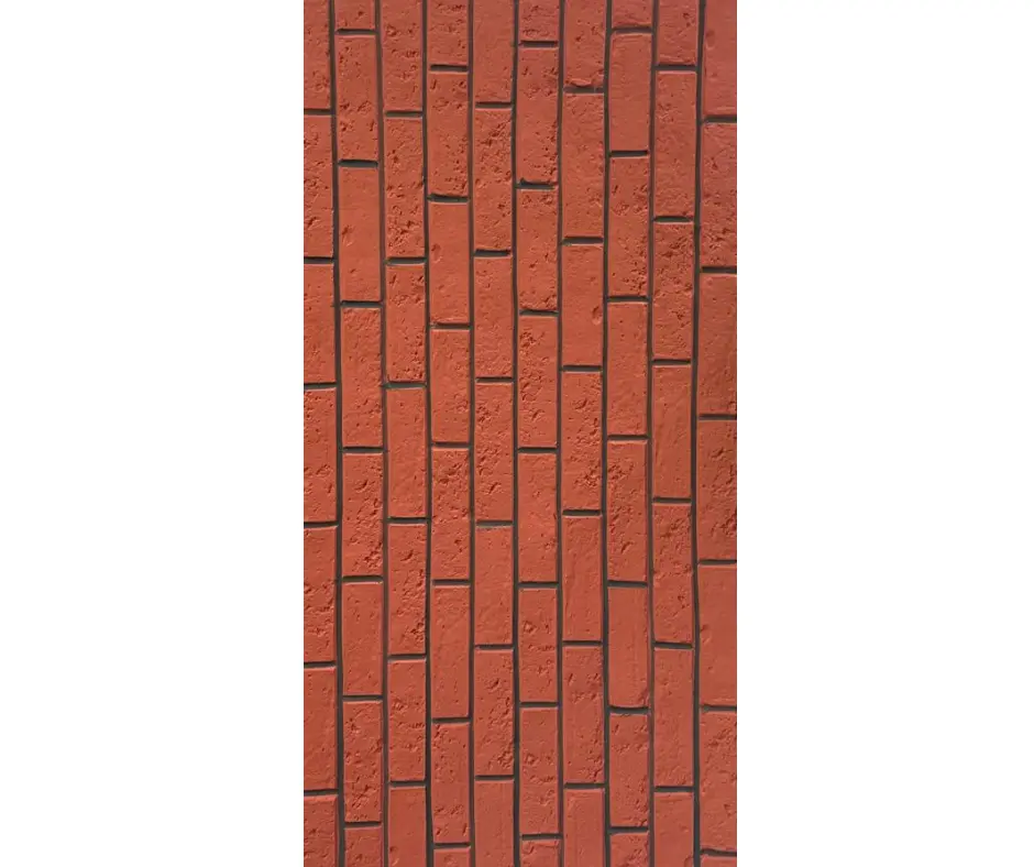 PU PIEDRA LADRILLO ROJO