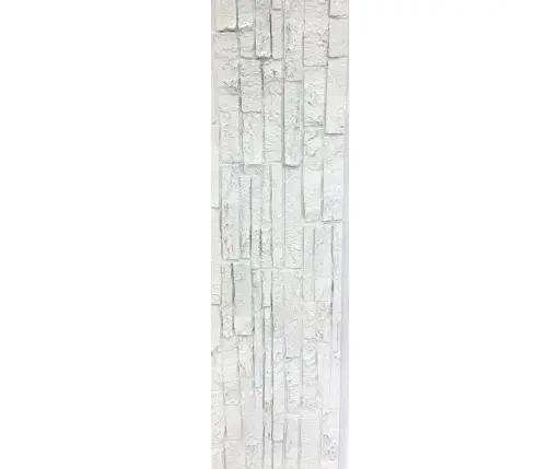 [MPUSSAP2406WH] PU LOSA DE PIEDRA BLANCO